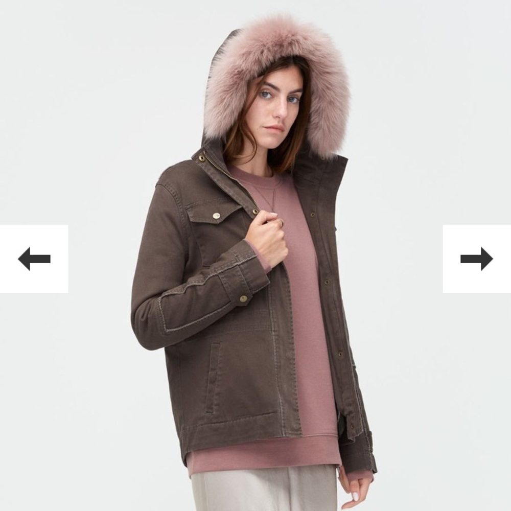UGG CONVERTIBLE FIELD PARKA small